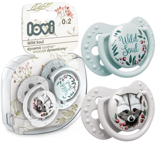 LOVI SMOCZEK USPOKAJAJĄCY WILD SOUL 0-2m 2szt.