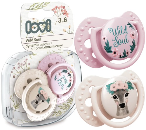 LOVI SMOCZEK USPOKAJAJĄCY WILD SOUL 3-6m 2szt.