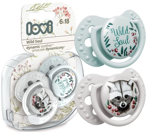 LOVI SMOCZEK USPOKAJAJĄCY WILD SOUL 6-18m 2szt.