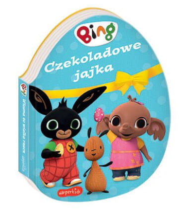 BING I PRZYJACIELE. KSIĄŻECZKA CZEKOLADOWE JAJKA