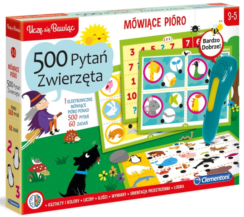 CLEMENTONI MÓWIĄCE PIÓRO 500 PYTAŃ ZWIERZĘTA 2.jpeg