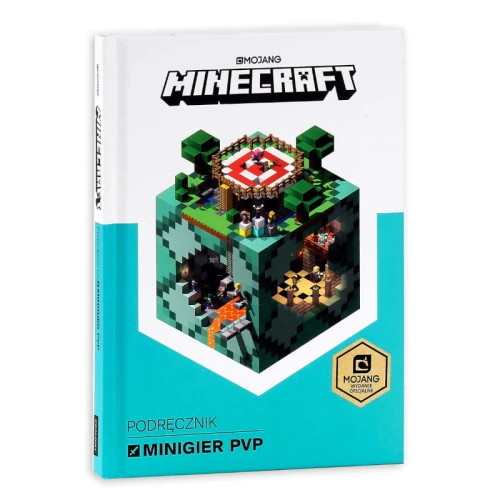 Minecraft Podręcznik Minigier PVP Książka Harperkids