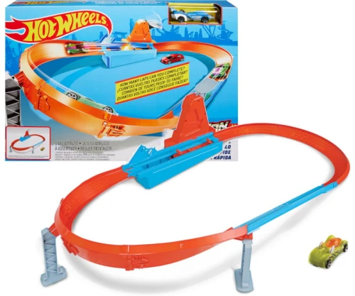 Hot Wheels Zestaw Rywalizacja Mistrzów Tor Samochodowy Rapid Raceway Champion 