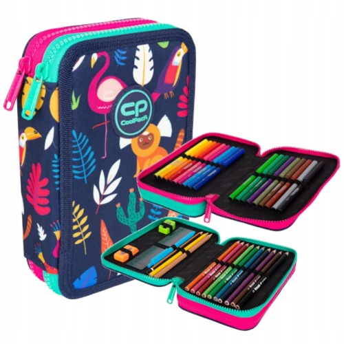 Coolpack Jumper 2 Piórnik Z Wyposażeniem Lady Color
