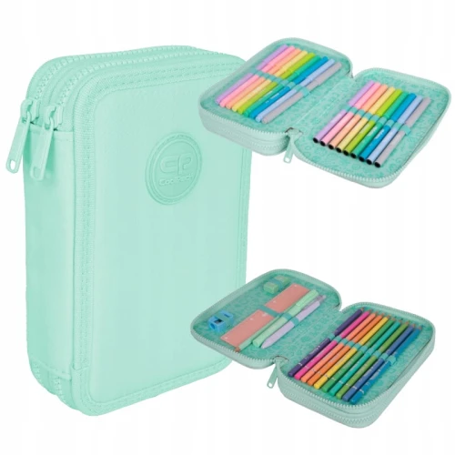 Coolpack Jumper 2 Piórnik Z Wyposażeniem Pastel Powder Mint