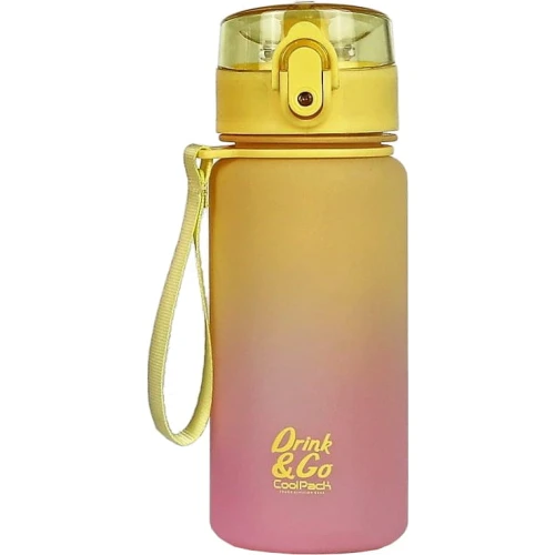 CoolPack Bidon Brisk Mini Drink&Go Gradient Peach 400 ml 