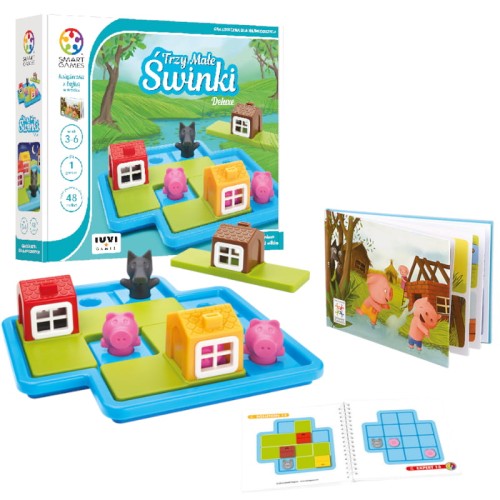 Smart Games Trzy Małe Świnki Deluxe (PL) IUVI Games