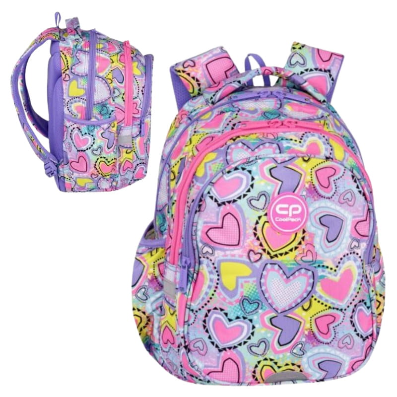 coolpack-plecak-stars-gwiazdki-rozowy-zolty-zamek-kieszenie-odblaski.jpg