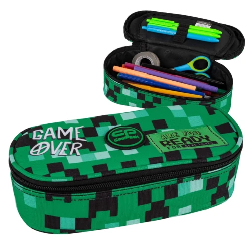 Coolpack Campus Piórnik Jednokomorowy Z Klapką Bez Wyposażenia Game Zone