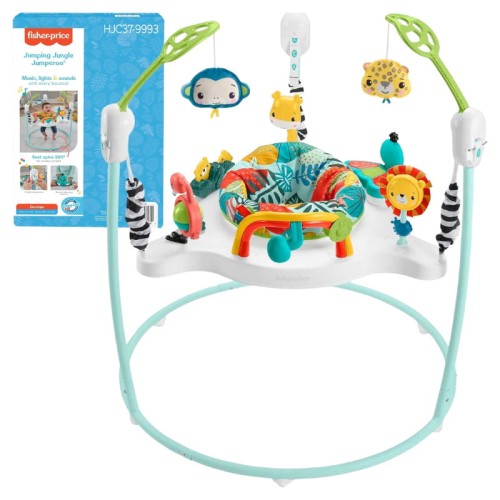 Fisher Price Centrum Aktywności Skoczek Jumpero Jungle Interaktywna Zabawka