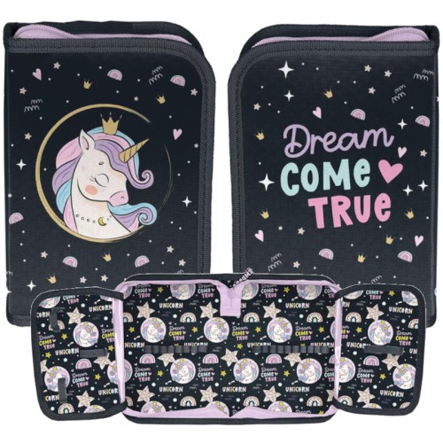 Paso Piórnik Jednokomorowy Bez Wyposażenia Z Klapkami Unicorn