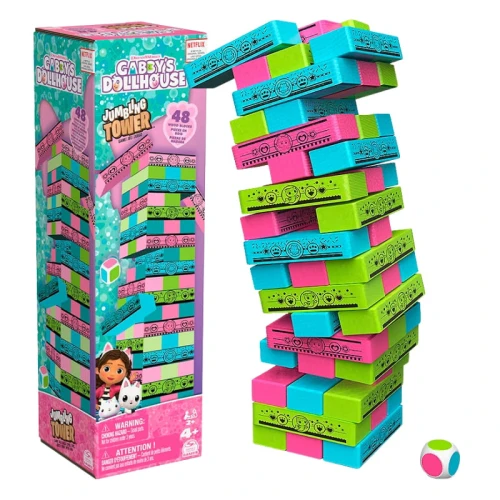 Koci Domek Gabi Jumbling Tower Gra Zręcznościowa Magiczna Wieża