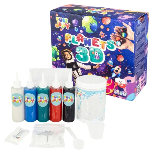 Tuban Tubi Jelly Planety 3D Zestaw Kosmiczny