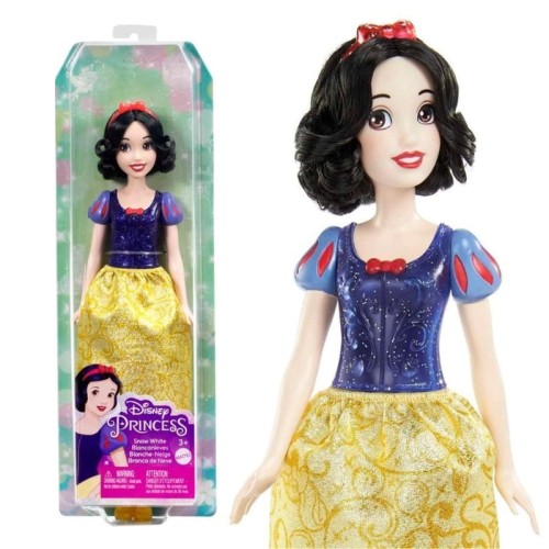 Disney Princess Lalka Księżniczka Królewna Śnieżka I 7 Krasnoludków 28 cm