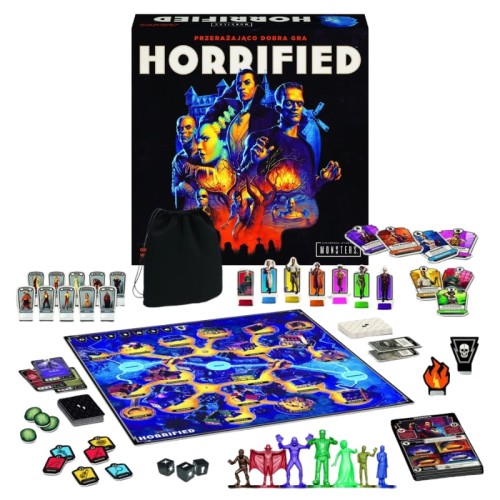 Ravensburger Gra Planszowa Horrified Kooperacyjna 10+