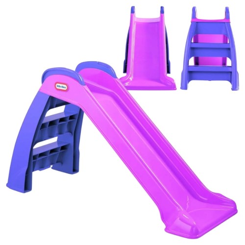 Little Tikes First Slide Zjeżdżalnia 95 cm Ślizgu Różowo-Fioletowa
