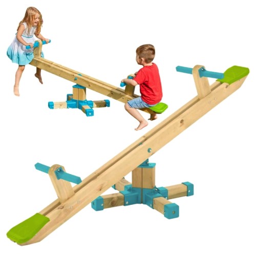 TP Toys Drewniana Huśtawka Ogrodowa Równoważnia Obrotowa 360