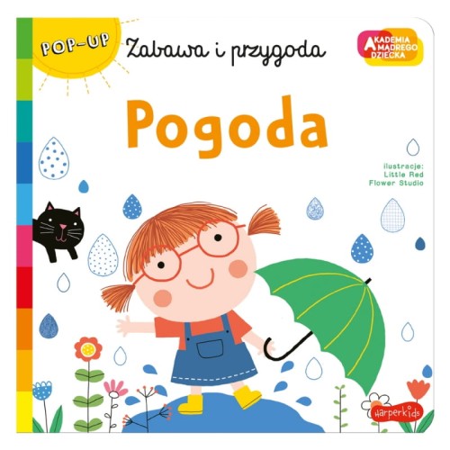 HarperKids Pogoda Książka Akademia Mądrego Dziecka Książeczka Dla Dzieci Zabawa I Przygoda