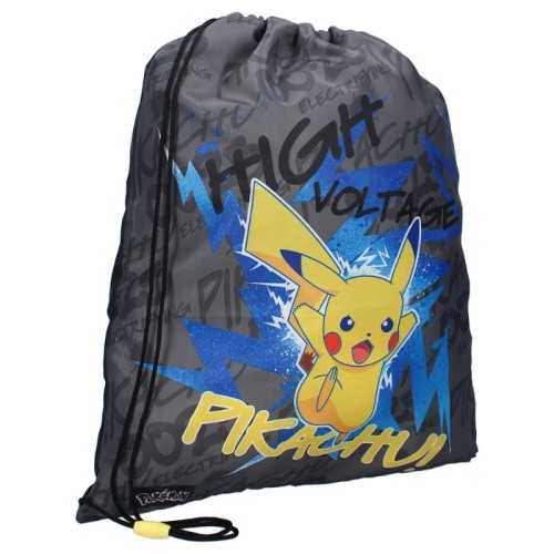 Vadobag Worek Na Buty Treningowy Na WF Przedszkolny Szkolny Sportowy Dziecięcy Pokemon Pikachu