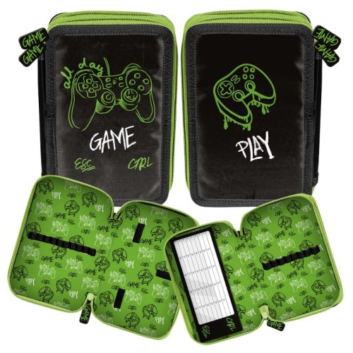 Paso Piórnik Dwukomorowy Rozkładany Bez Wyposażenia Play Game Pad