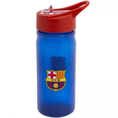 Astra Bidon Aqua Pure Z Rurką Butelka Na Napoje Wodę Szkolna Do Szkoły Bezpieczna Bez BPA 450 ml FC Barcelona