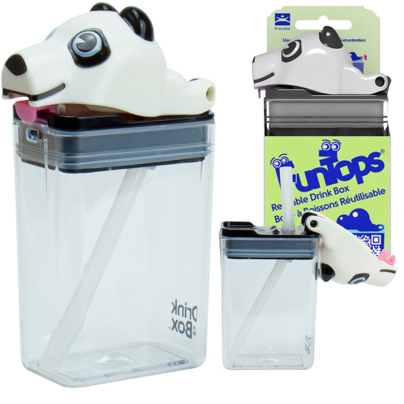 DIB  Bidon Fun Tops Hippo 10aDIB  Bidon FunTops Panda NEW 1008PA 5905123561672 08HP 5905123561665 (1)_800.jpg