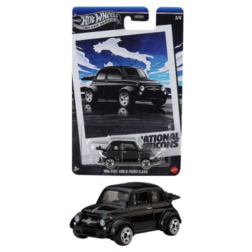 Hot Wheels Silver Series Fiat 500D Modificado HRT81 JBY88