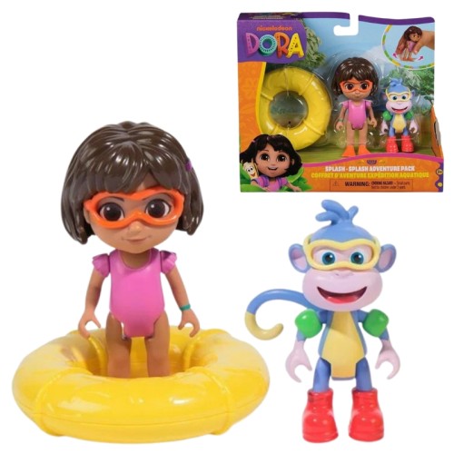 Dora Poznaje Świat - Zestaw Figurek Dora I Butek + Akcesoria