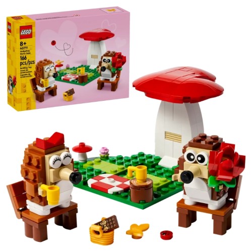 Lego Iconic Piknik Pary Jeżyków Zestaw 40711 166 El. 8+