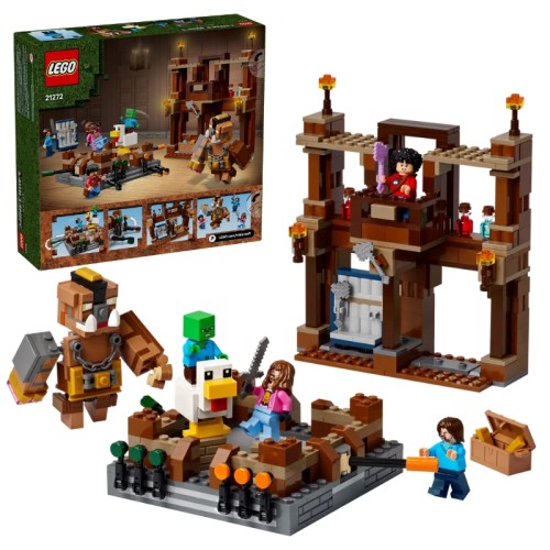 Lego Minecraft Ring W Leśnym Dworze Zestaw 21272 491 El. 10+