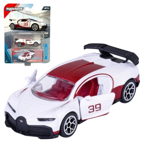 Majorette Pojazd Deluxe Showroom Samochód Autko Kolekcjonerskie Bugatti Chiron Pur Sport