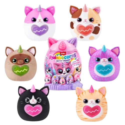 Zuru Rainbocorns Kittycorn Jajko Niespodzianka Pluszak Kotek 