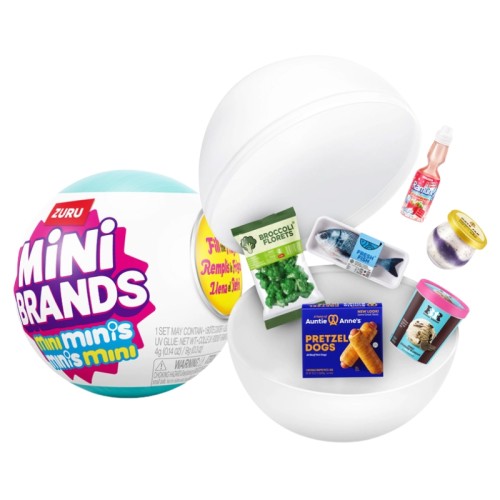 Zuru Mini Brands Fill The Fridge Kula Kapsuła Niespodzianka Wypełnij Lodówkę 8+