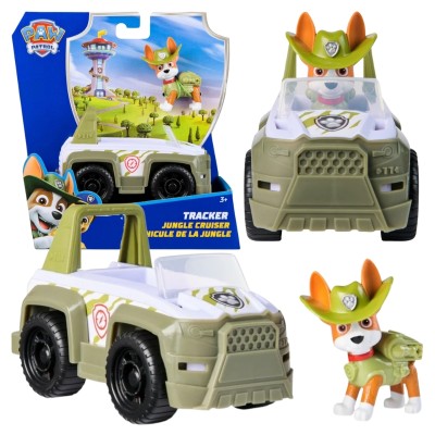 Spin Master Psi Patrol Pojazd Podstawowy + Figurka Tracker 3+