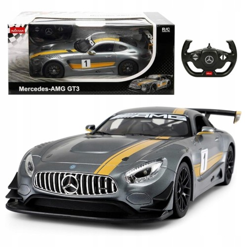 OUTLET! Rastar Mercedes AMG GT3 Pojazd Zdalnie Sterowany RC Samochód Auto 1:14