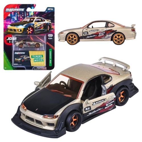 Majorette JDM Legends Deluxe Pojazd Autko Samochodzik Model Nissan Silva
