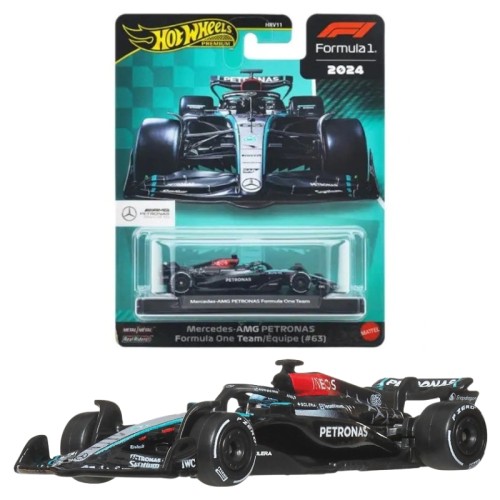 Hot Wheels Premium Formuła 1 1:64 Mercedes AMG #63 JBM18