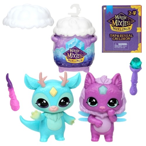 Magic Mixies Magiczny Mini Kociołek Z Figurkami Kolekcjonerskimi 5+