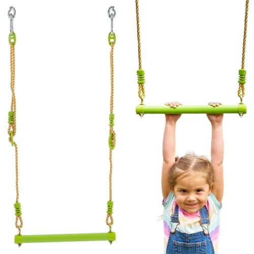 TP Toys Metalowy Trapez Drążek Gimnastyczny Do Ogrodu Dla Dzieci 3+