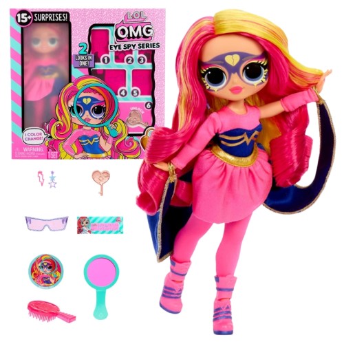 L.O.L. Surprise OMG Eye Spy Superhero lalka z akcesoriami 4+