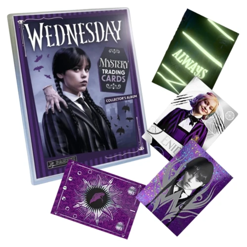 Panini Wednesday Zestaw Startowy Album 3 Saszetki Karta Limitowana 5+