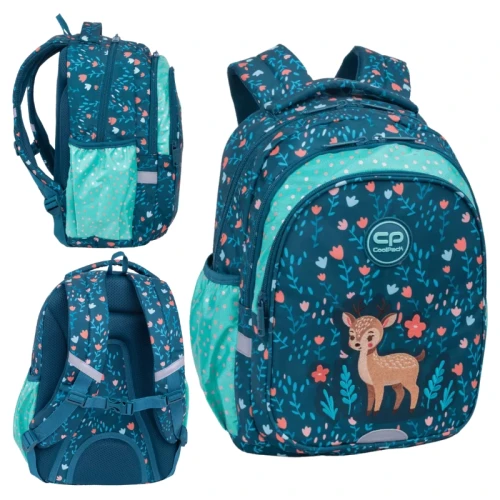 Coolpack Jerry Plecak Szkolny 3-komorowy Deer