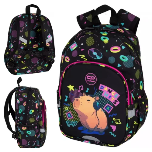 CoolPack Toby Mały Plecak Jednokomorowy Szkolny Capybara Music