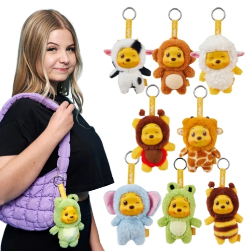 Disney YuYus Kubuś Puchatek Figurka Niespodzianka Brelok Maskotka
