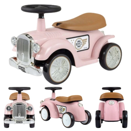 Milly Mally Pojazd Jeździk Dla Dzieci Samochód Autko Royce Pink Różowy 12m+