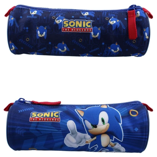 Szkolny Piórnik Dziecięcy Tuba Saszetka Sonic 