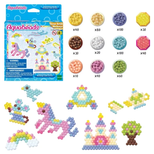 Aquabeads Zestaw Kreatywny Koraliki Wodne Pastelowy Świat Baśni