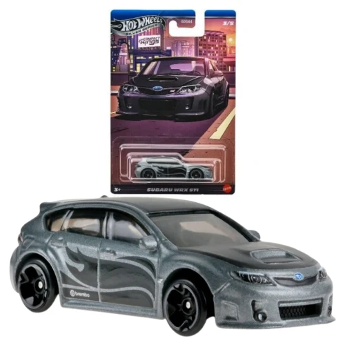 Hot Wheels Silver Series Compact Kings Autko Pojazd Subaru WRX STI JKX59