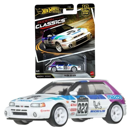 Hot Wheels Premium Modern Classics Autko Kolekcjonerskie Samochód Pojazd Mazda 323 GTR JKF17