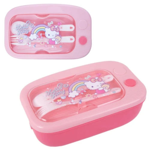 Coolpack Hello Kitty Mil Śniadaniówka pojemnik lunchbox na jedzenie dla dziecka 1100 ml Różowy